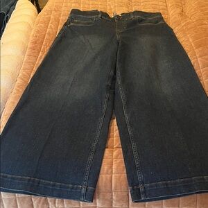 SPANX Dark Blue Flare Women's Jeans